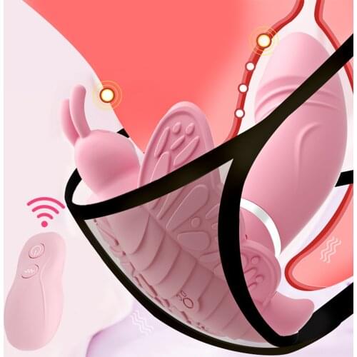 Panties Wearable Butterfly Dildo Vibrator Clitoris Stimulator 12 Speeds Vibrating G Spot Massager Sex Toys for Women
