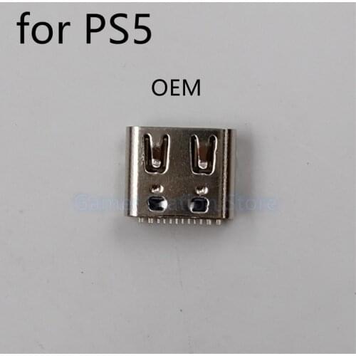 200pcs Wholesale OEM Micro USB Charging Port Plug for PlayStation 5 Dualshock Wireless PS5 Connector replacement accessories
