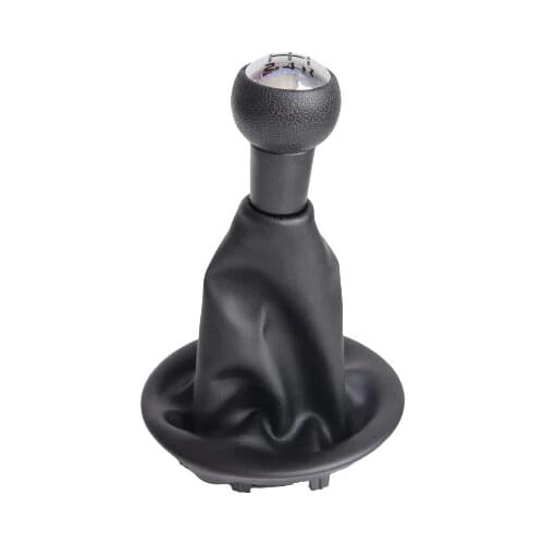 Car Shifter Stick Lever Gaiter Boot Cover PU Leather Gear Shift Knob For Peugeot Partner 2008-on Citroen Berlingo III MK3