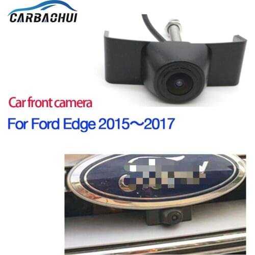 Car Special Front HD Camera For Ford Edge 2015 2016 2017 Waterproof CCD HD night vision front view logo grille parking camera
