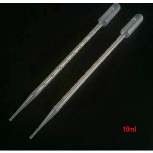 Free shipping 10ml Clear Plastic Transfer Pipet disposable Pasteur Pipettes Droppers