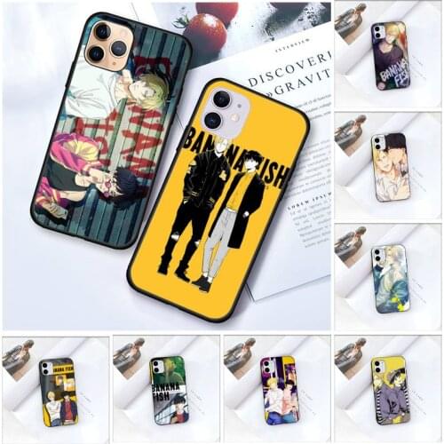 Zororong banana fish Phone Case For iPhone 12 Mini 11 Pro XS Max X XR 7 8 Plus