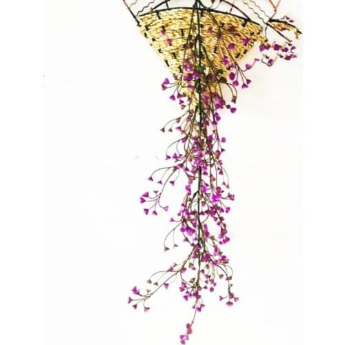 APRICOT Simulation Admiralty Hanging flowers Wedding Home Decor Party accessory Flores plant wall flowers home decoration