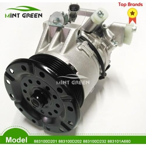 For 6PK Toyota YARIS Corolla VITZ 1.0 1.3 1.4 Toyota yaris ac compressor 883100D231 883100D201 883100D202 883100D232 883101A680