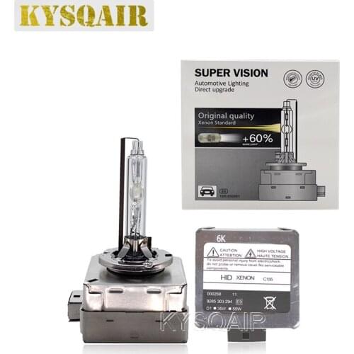 KYSQAIR 2PCS 12V 35W D1S 6000K HID Bulb Metal Claw D1S D2S D3S D4S HID Xenon Headlight D1 D2 D3 D4 Car Light 4300K 6000K 8000K