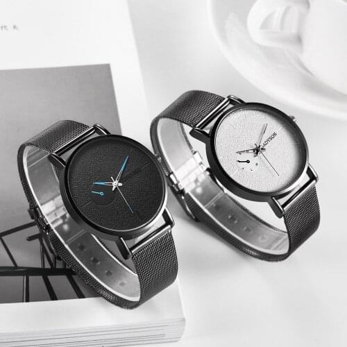 Fashion Men`s Watch Stainless Steel Mesh Band Quartz Watch Casual Business Watch For Men Mesh Wristwatch Relogio Masculino 2020