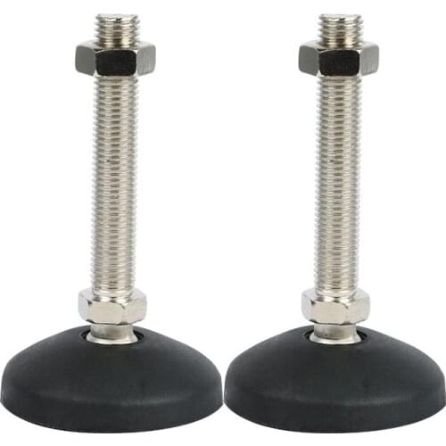 Furniture Support leg Non-skid pad Directional M8/M10/M12/M14/M16/M18 Adjustable Furniture Glide Leveling Feet Pad Pack of 4