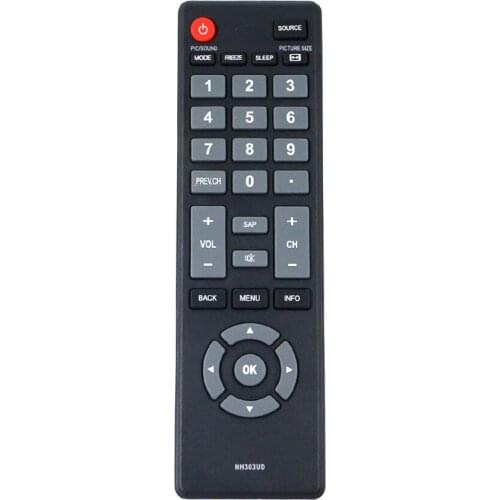 New NH303UD Remote Control fit for Emerson Sylvania TV LF391EM4F LF401EM5 LF401EM5F LF501EM5 LF501EM5F LF551EM5 LF551EM5F