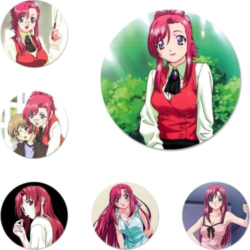 Onegai Teacher anime Icons Pins Badge Decoration Brooches Metal Badges For Clothes Backpack Decoration
