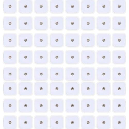 10/20/40/100pcs TENS Electrode Pads Self Adhesive for Digital Therapy Machine Physiotherapy Massager Massage Device TENS Unit