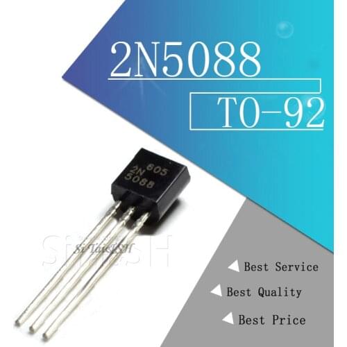 20PCS 2N5088 TO-92 5088 TO92 Transistor