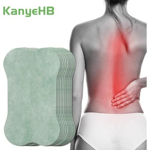 24pcs Lumbar Spine Medical Plaster Arthritis Rheumatism Moxibustion Stickers Back Muscle Patch Self-heating Wormwood Pain Relief