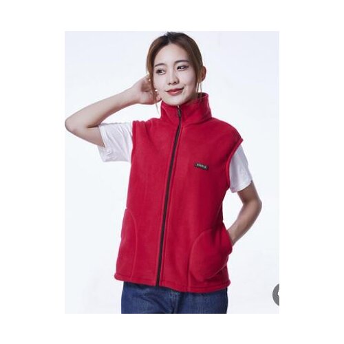 30pcs/lot woman casual solid fleece vest female winter zipper turtle neck velvet waistcoat