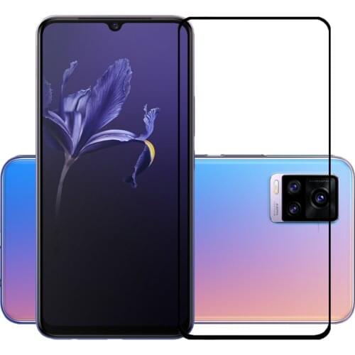 75 Pcs/Lot 2.5D Tempered Glass Full Cover Screen Protector Protective Film for Vivo V20 20210/V20 2020/V20 SE/VIVO 20 PRO 5G