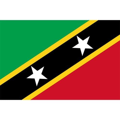 Yehoy 90x150cm Saint Kitts and Nevis Flag
