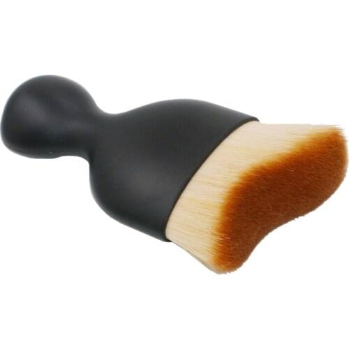 U profile foundation brush with cover face curve radian brush Foundation Make Up Brush Contour Kabuki Brush for Make brushes