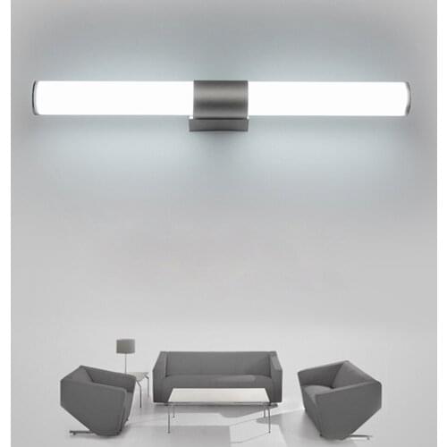 Wall Lamps Bathroom Led mirror light Waterproof 12W 16W 22W AC85-265V LED Tube Modern Wall lamp Bathroom Lighting