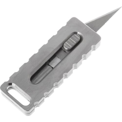 Outdoor Multifunctional Titanium Alloy Tactical EDC Knife Pocket Cutting Tools Mini Knives Camping Survival Tool