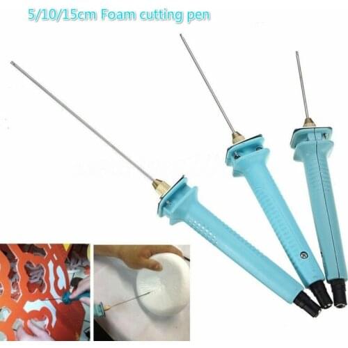 Foam Cutter Pen 5/10/15cm Electric Foam Polystyrene Cutting Machine Portable Styrofoam Cutter DIY Cutting Tools