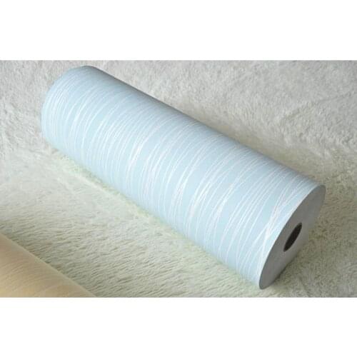 Self Stick Modern Stripe Embossed Wallpaper Blue White Pink Solid Colors Living Room Wallpapers 3d Wall Paper Home Decor J136