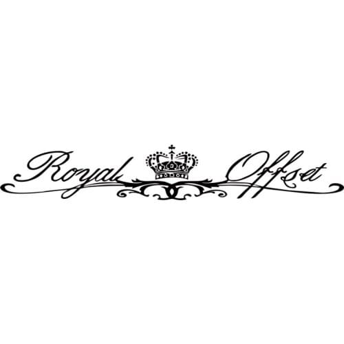 Royal Offset Windshield Windscreen Front Glass Car Styling Car Jdm Vinyl Decal Stickers Graphics Jdm