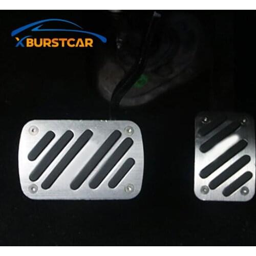 Xburstca Auto Parts Brake Gas Pedal Protection Cover Car Pedals for Peugeot 3008 GT SUV 2016 2017 2018 2019 2020 2021 AT