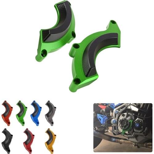 For Kawasaki Z900 Z 900 2017 Engine Protector Guard Cover Frame Slider Engine Stator Cover Frame Motorcycle Accessories