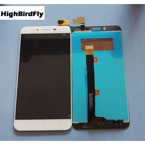 Highbirdfly For Asus Zenfone 3 Max Zc553KL X00DD Lcd Screen Display WIth Touch Glass DIgitizer Assembly WHite/Gold color
