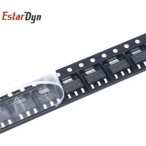 100Pcs Original AMS1117-3.3 AMS1117-3.3V AMS1117 LM1117 1117 Voltage Regulator We only provide good quality