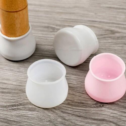 8/16pcs Soft Silicone Table Chair Leg Cap Pad Furniture Non-slip Silent Table Feet Cover Home Floor Protector Bottom Cover Pads