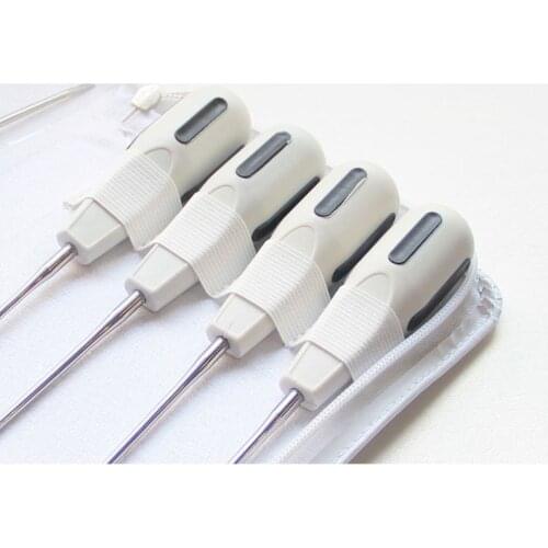 K0AE 8pcs Tooth Extraction Elevators Kit Dental Minimally Invasive Forceps Stainless Steel