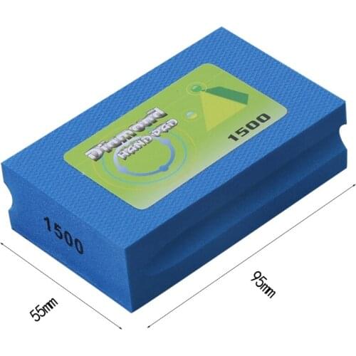 Diamond Hand Polishing Pad Grinding For Glass Stone Marble 800/1800/3500 Grit