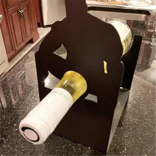Wine Bottle Holder Wine Storage Rack European Creative Home Desktop Ornament Animal Creative Wine Rack Craft Decoration Dropship