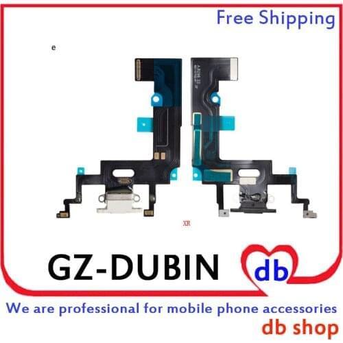 For iPhone XR Head Jack Audio Charger Flex Cable USB Charging Dock Connector Microphone Wifi Antenn Flex Ribbon
