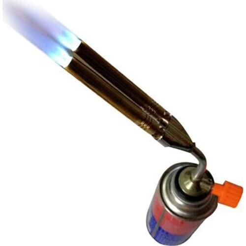 Double Nozzle Outdoor Butane Flame Welding Torch Jet Fire Burner Camping Picnic Heating Barbecue Baking Nozzle Baking Tools