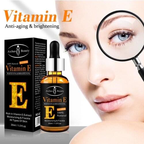 30ML Vitamin E Essence Eye Moisturizing Desalination Fine Lines Eye Bag Black Eyes Vitamin E Essence