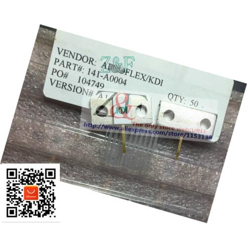 Flange Mount 150 Watts 50 Ohms / 150W 50R 141-A0004 KDI single pin RESISTOR NEW orignal 2PCS/LOT