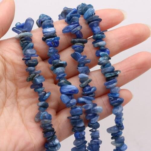 Exquisite Beads Fashion Stone Dark Blue Aventurine Gravel Beaded for Jewelry Making DIY Necklace Bracelet Accessories 5-8 mm