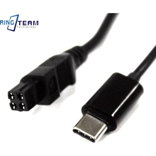 10X USB-C Type C to EH-5 EH-5A EH-5B Cable PD Power Convert Cable for Nikon EP-5 EP-5D EP-5E EP-5F Square 4 Neelle Connector