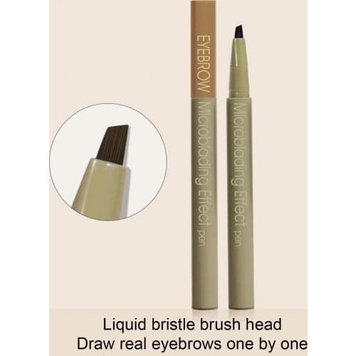 Fashion Women Waterproof Long Lasting Quick Dry Eyebrow Pen Pencil Cosmetic косметика Accessories