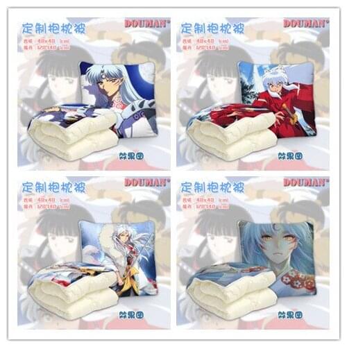 IVYYE Inuyasha Style Anime Customized Foldable Quilt Summer Decoration Bed Home Throw Pillow Air Condition Blankets Unisex NEW