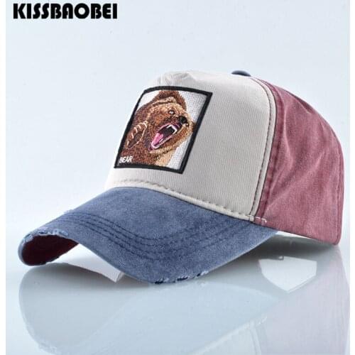 Fashion Mesh Baseball Cap Men Animal Snapback Caps Women Adjustable Trucker Hat For Women Hip Hop Dad Hats Gorro Hombre