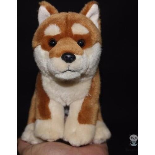 Real Life Plush Stuffed Animal Toy Dogs Doll Childrens Birthday Gifts Akita Dog Dolls Toys