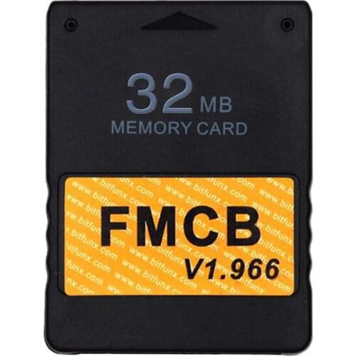 New Professional McBoot V1.966 8MB/16MB/32MB/64MB Game Memory Storage Card ForPS2FMCB Version 1.966