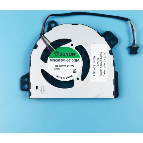 New Original CPU Cooler Fan For HP pavilion DM1-3000 DM1-3100 DM1-3200 Laptop CPU cooling fan 636453-001 MF60070V1-C010-S9A 5V