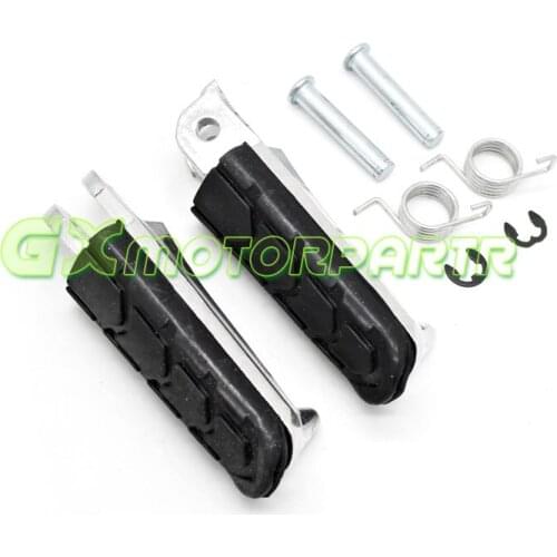 One pair Motorcycle front Foot Rests Foot Pegs Pedals Rear Set for honda CB250 CB600 CB400 VTEC