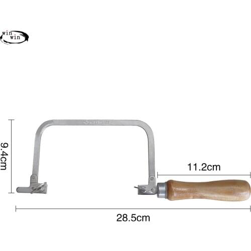 Berbem 1Set Four-way DIY Adjustable Wood Saw Frame Bow For Woodworking Jewelry Hand Tool
