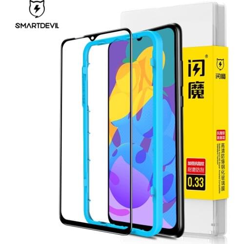 SmartDevl screen protector for Huawei Honor 30 play 4t pro 8HD tempered glass for Honor X10 max 20 pro V20 fingerprint resistant