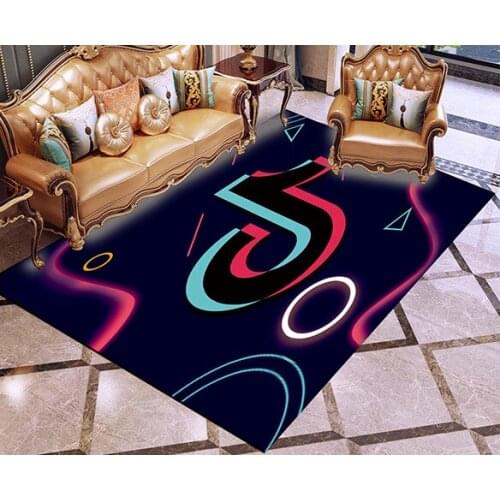 Leaping Note Anti Slip Welcome Entrance Doormats Vibrato Trill Floor Mats for Living Room Bedroom Carpet