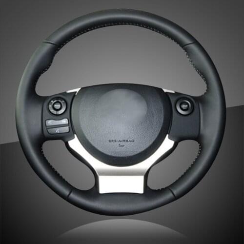 Hand Sewing Braid Car Steering Wheel Cover for LEXUS NX CT200 2014 Auto Braid On The Steering Wheel Cover Interior Accessories